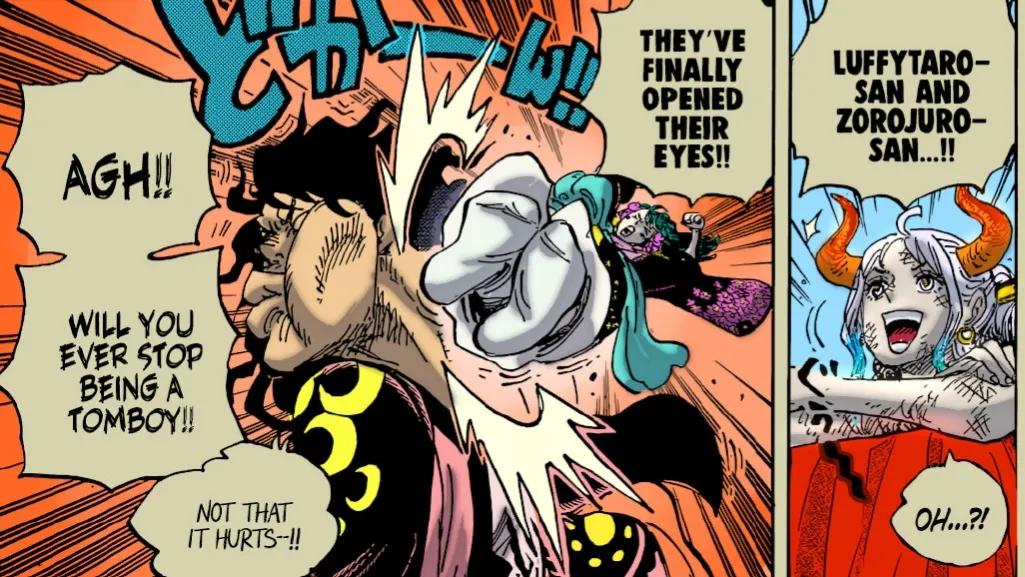 One Piece 1052 Words Complete Information Yamato Mixed Into The Male Bath Green Cow Suspected Plant System Laitimes