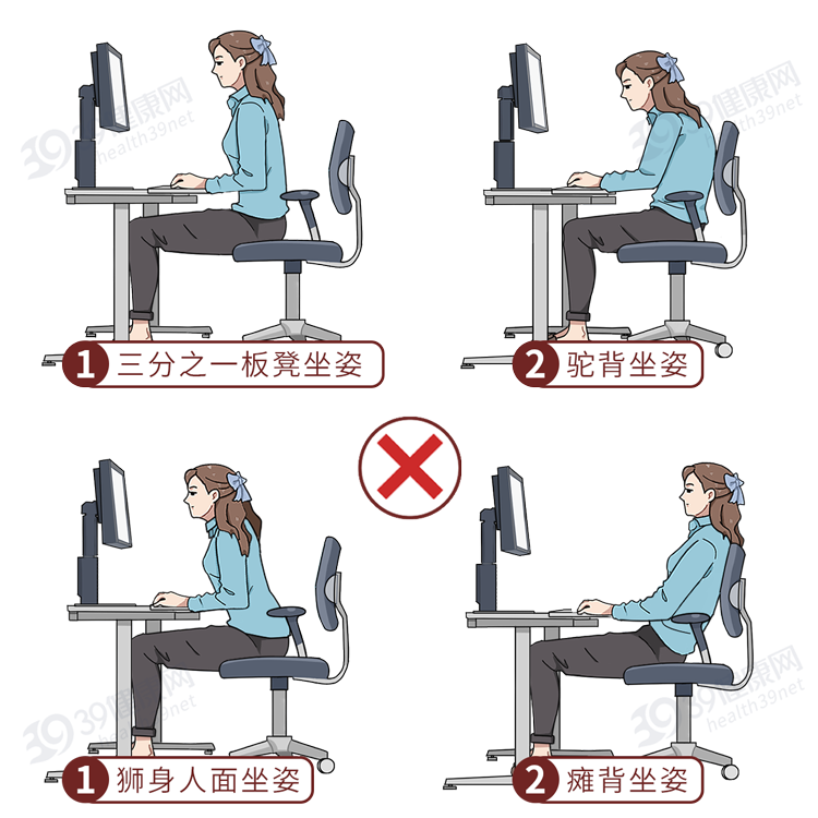 别再只是「把背挺直」了！正确的坐姿是这样的，很多人还不知道