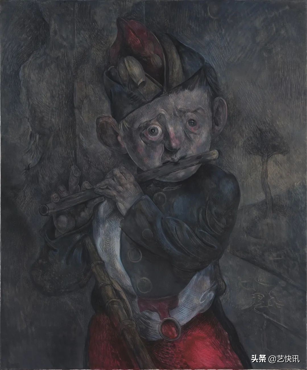 脑洞大开的绘画，八大山人助理也在里