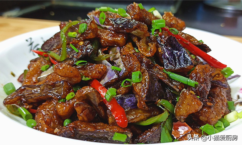 圖片[1]-【醬爆茄子】做法步驟圖 開胃下飯 做法簡單-起舞食譜網