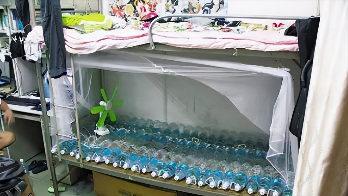 大学生寝室奇葩操作，老师突击查寝现端倪，网友：被埋没的发明家