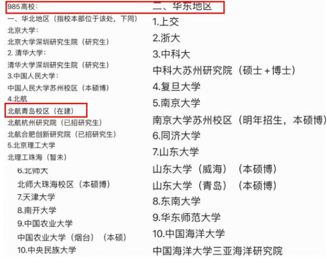 高校异地校区面临“大清洗”，多所985和211赫然在列，考生需注意