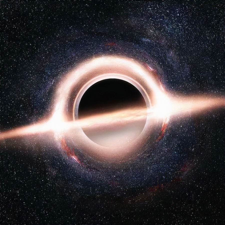 1960亿倍黑洞图片