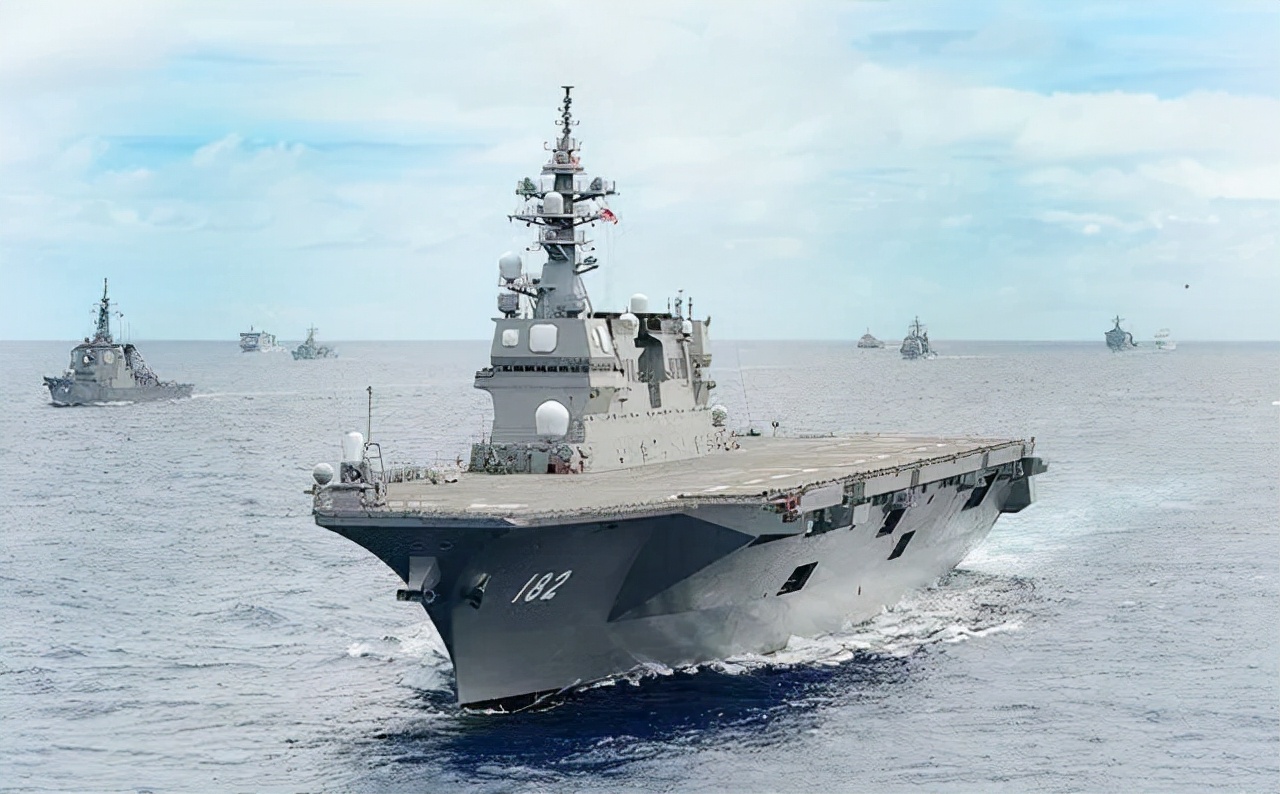 2022中日水面舰艇对比，现代海战中谁输谁赢？