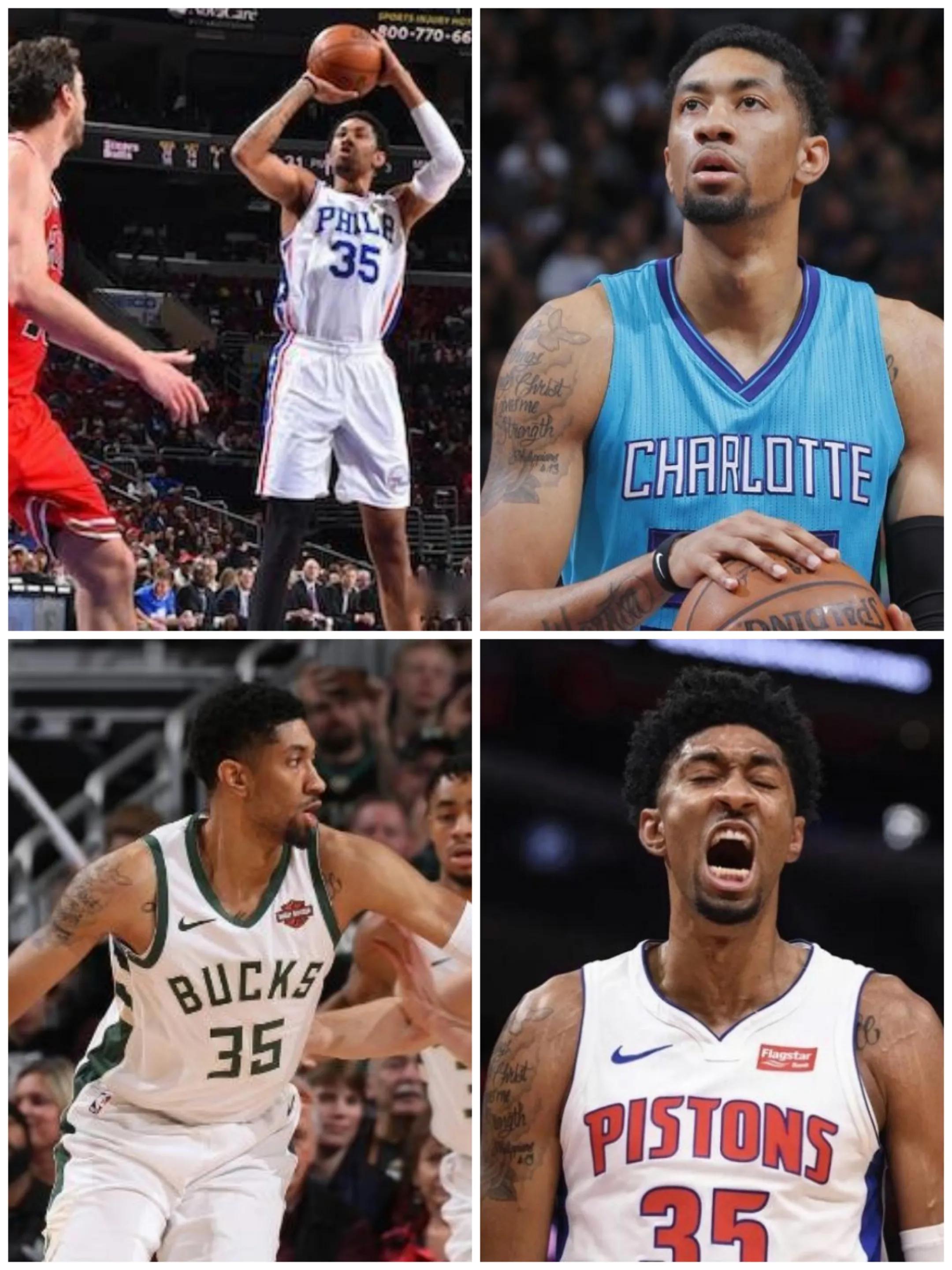 nba现役有哪些落选秀(NBA现役八大落选秀，从无人问津到球队首发付出了太多（上期）)