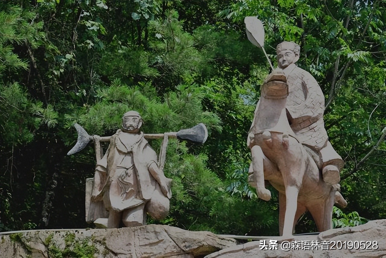 烟雨通天河 丹青水墨画——送你一个夏天“趣”通天河的理由