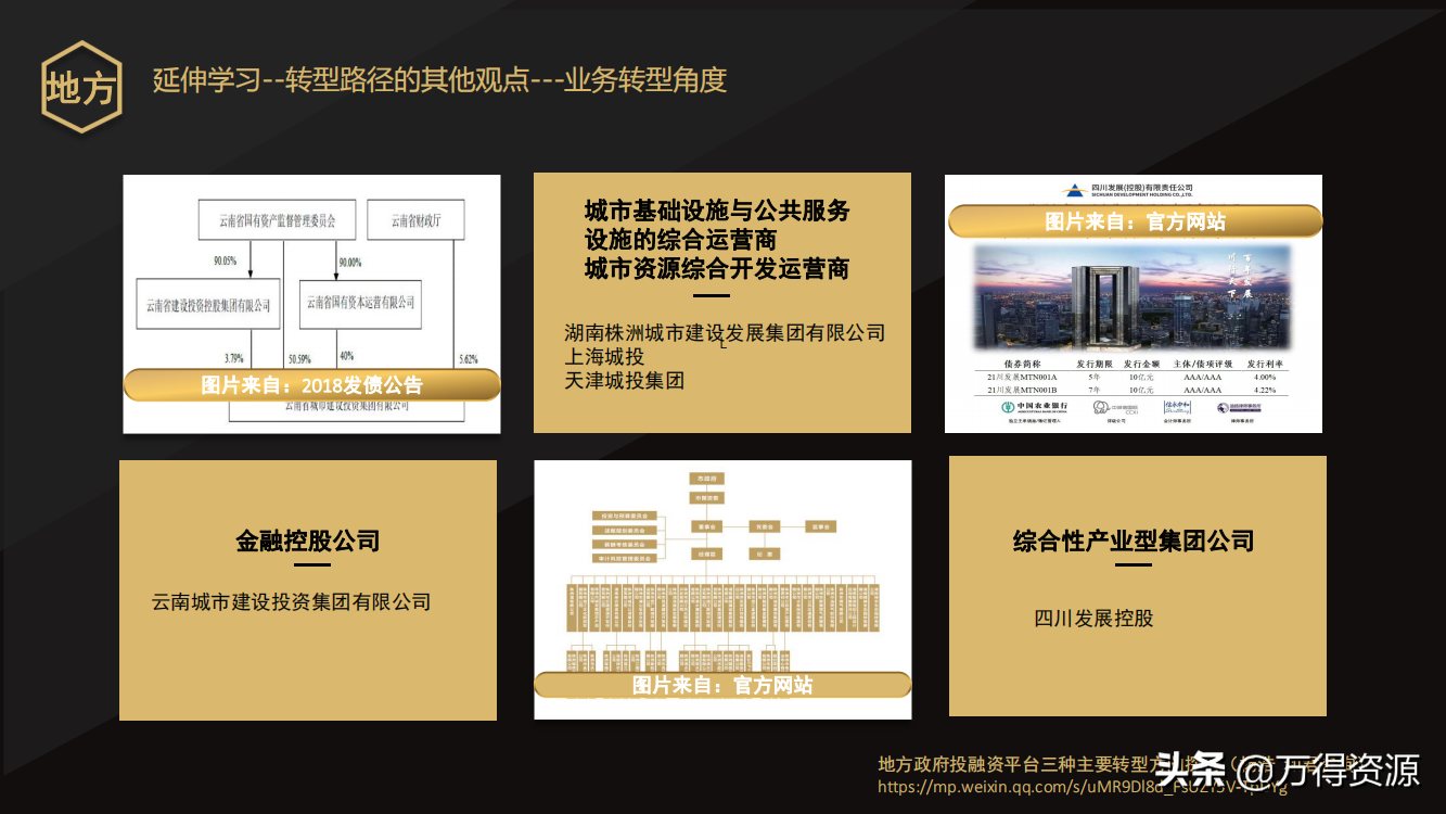 国企改革：从投融资平台到国有资本投资运营公司（地方企业转型）