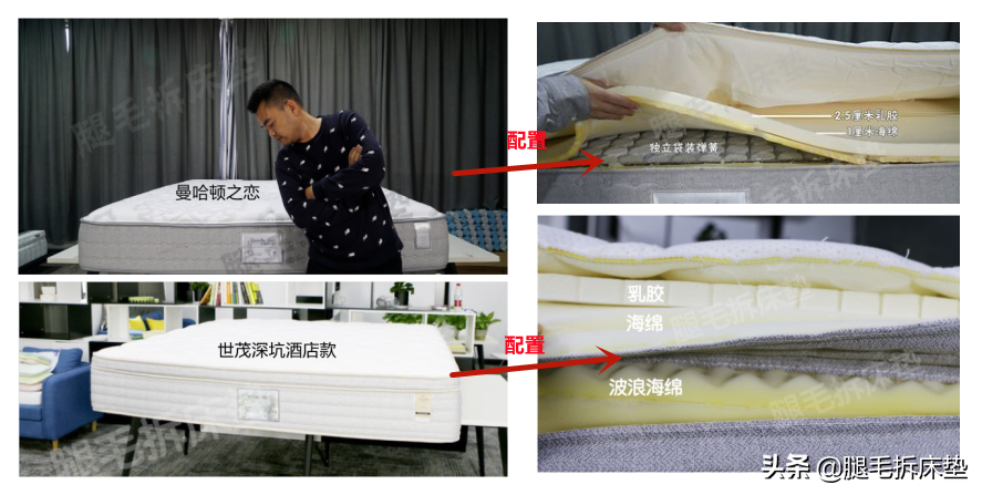 真实测评9大品牌23张床垫，一键扒穿哪些用料好？哪些性价比高？