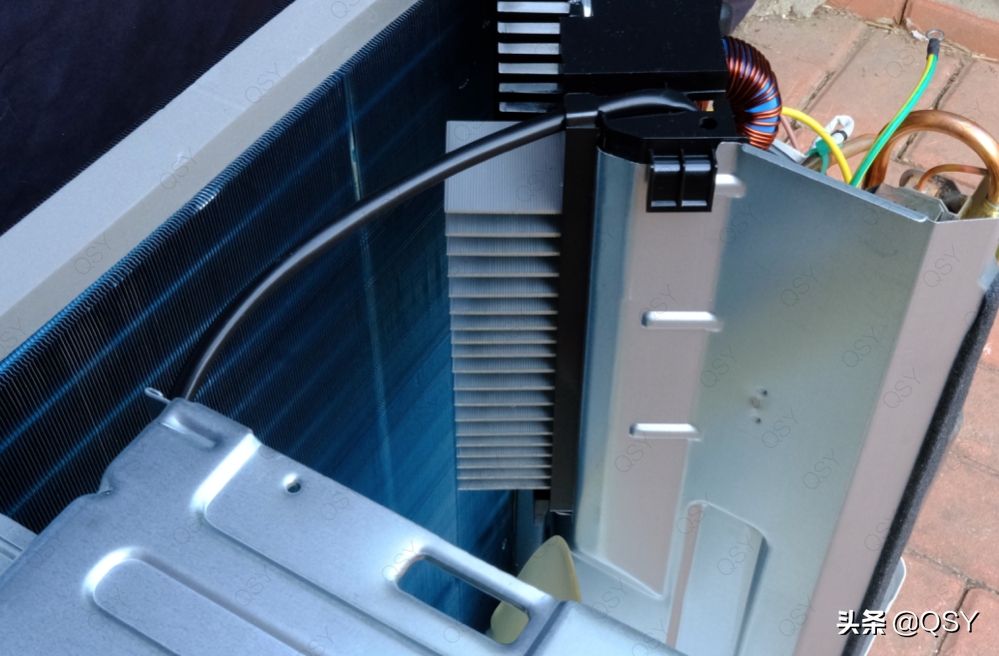 拆小米米家自然风立式空调 松下压缩机带电子阀 少见的高配2匹柜机