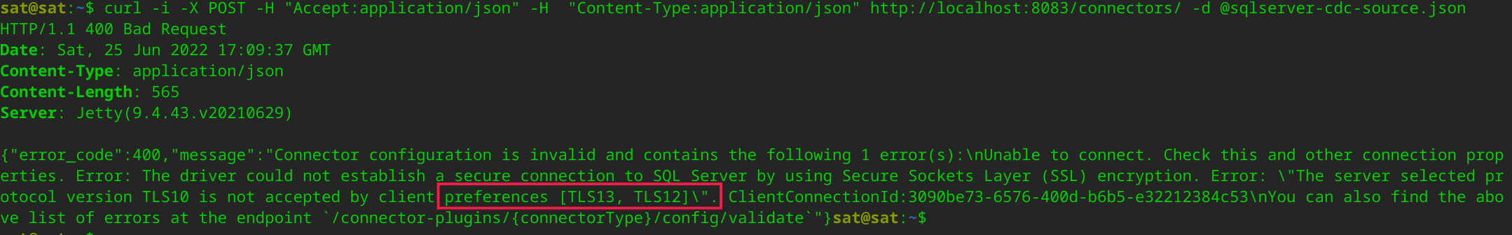 大数据(二)-实时捕获SQLServer数据到kafka教程