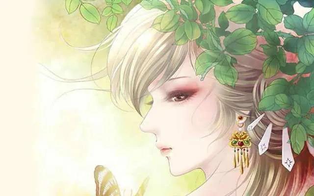 她如春风拂面，眉目含情，举手投足间尽显优雅动人。