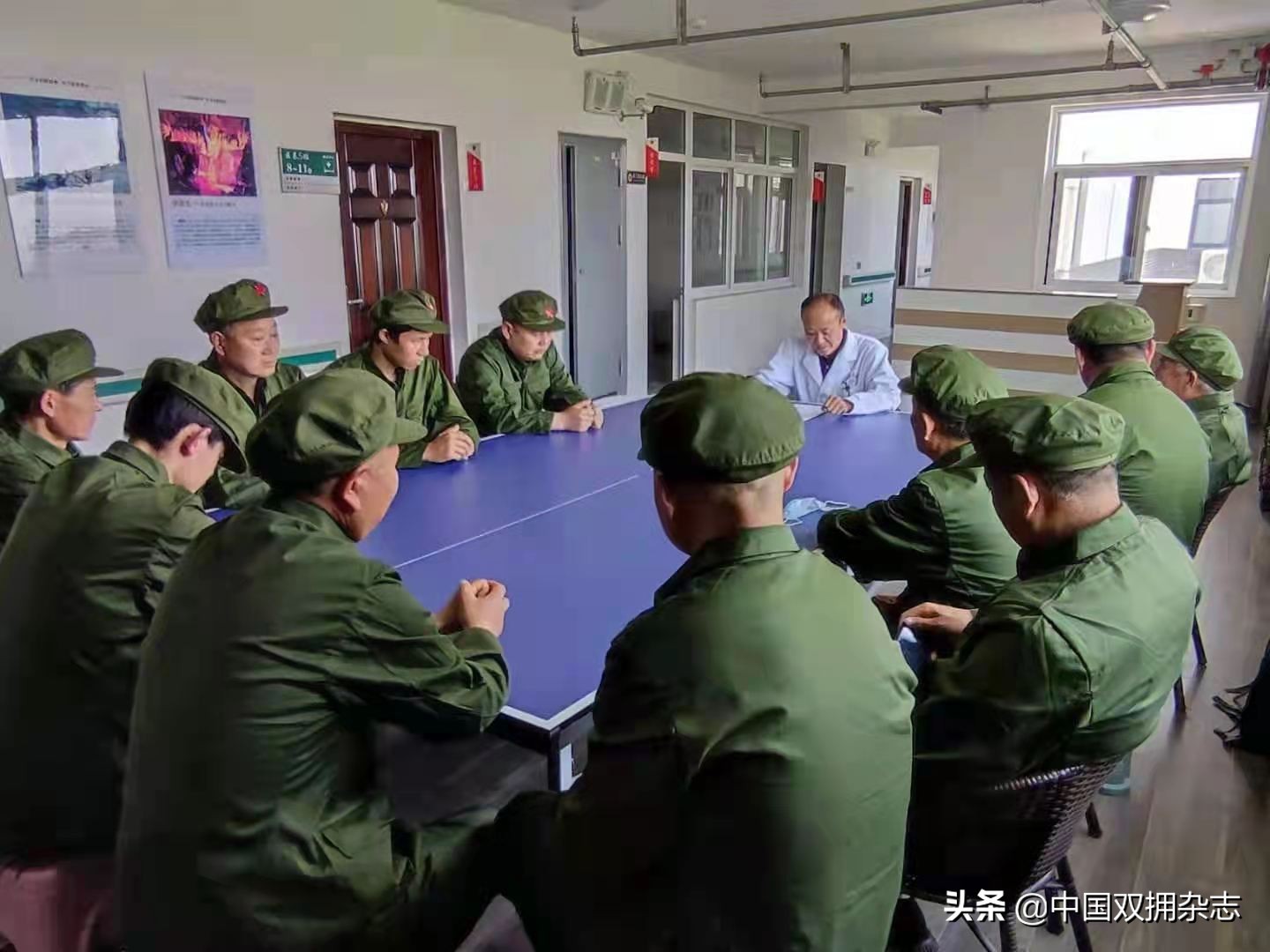 莒南县建立军休“居家+中心”医养结合服务体系