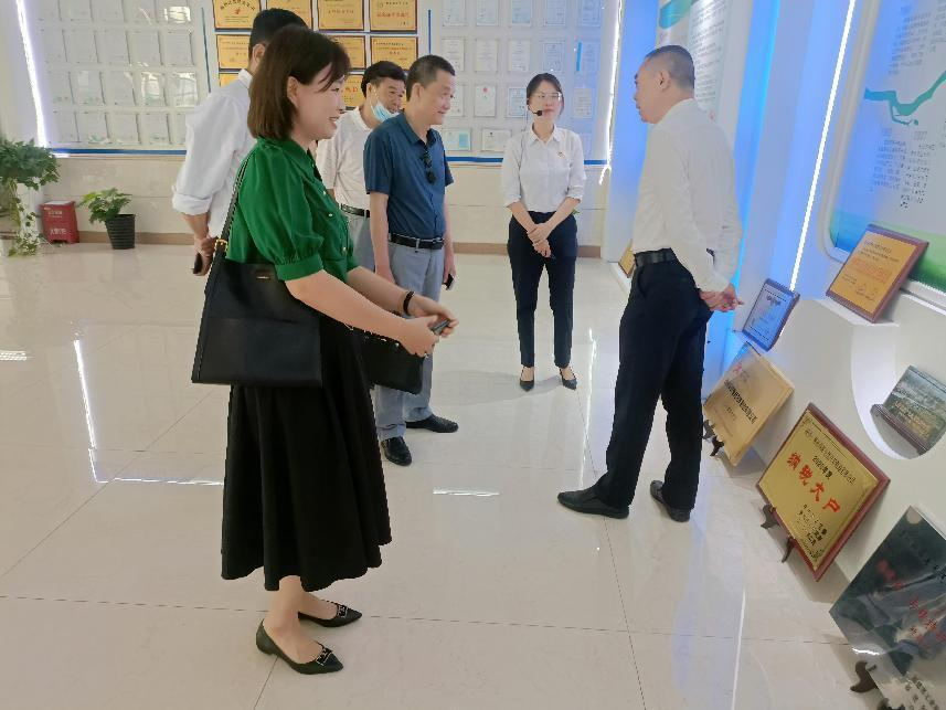 北京盈科（漳州）律師事務所陳德明書記一行蒞臨科暉集團考察指導