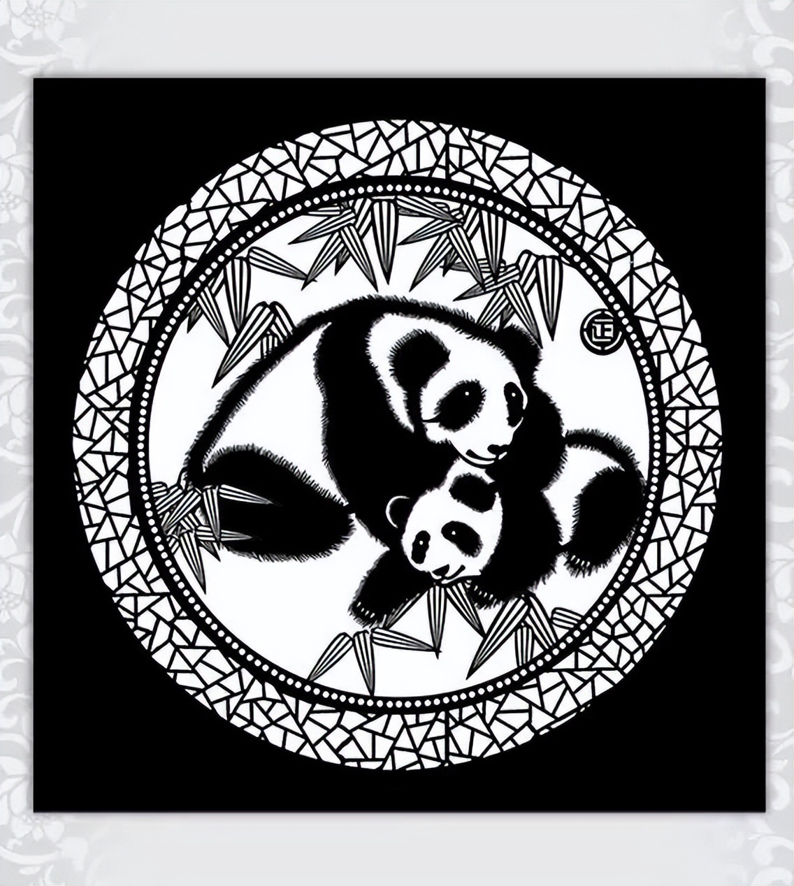 优秀剪纸作品赏析:这些剪纸艺术画,太美了