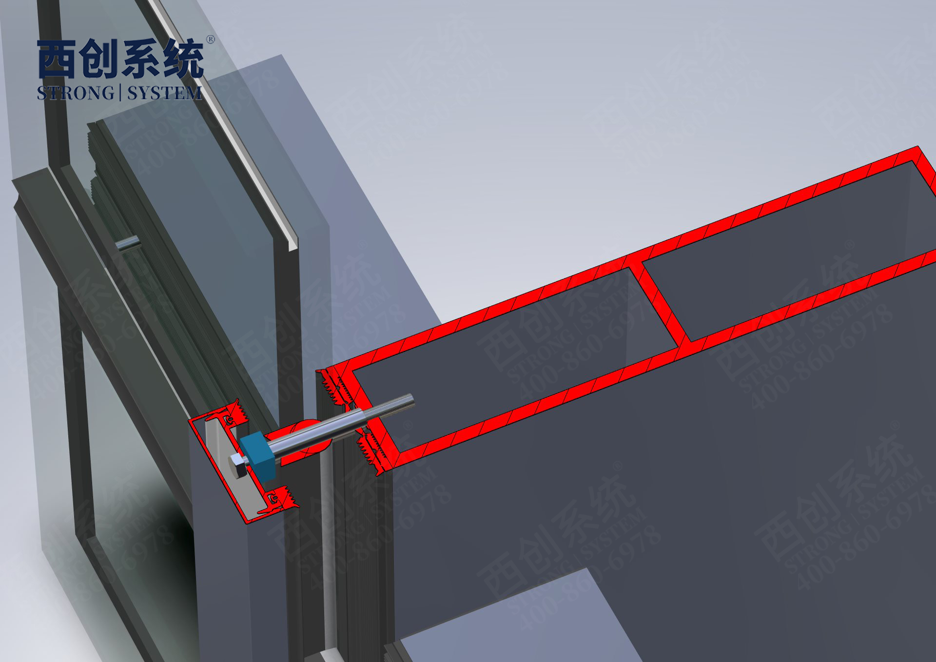 可祺时装三期工程日型&矩形精制钢幕墙系统 - 西创系统(图14)