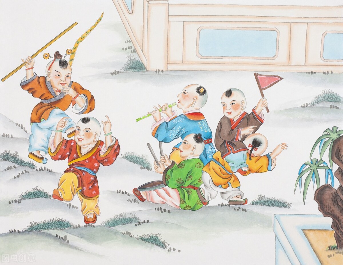 趣味盎然 - 诗词中的中国古代儿童
