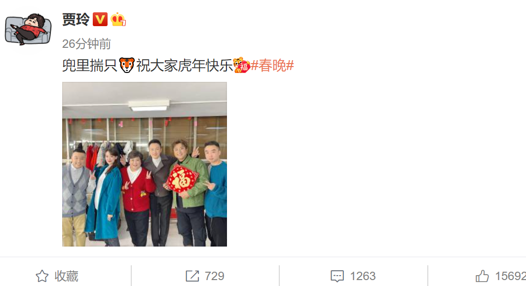 贾玲小品口碑差强人意，全是谐音梗，张小斐湖绿色外套意外火了