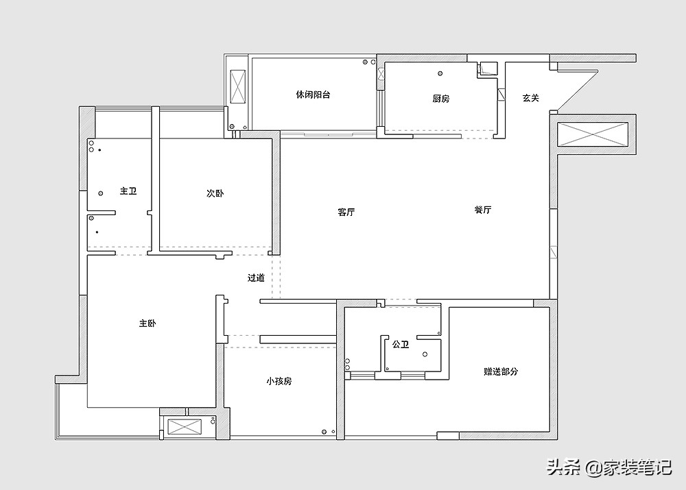 110㎡美式风，温馨和实用并存，让人走进就感觉到无比轻松和愉悦