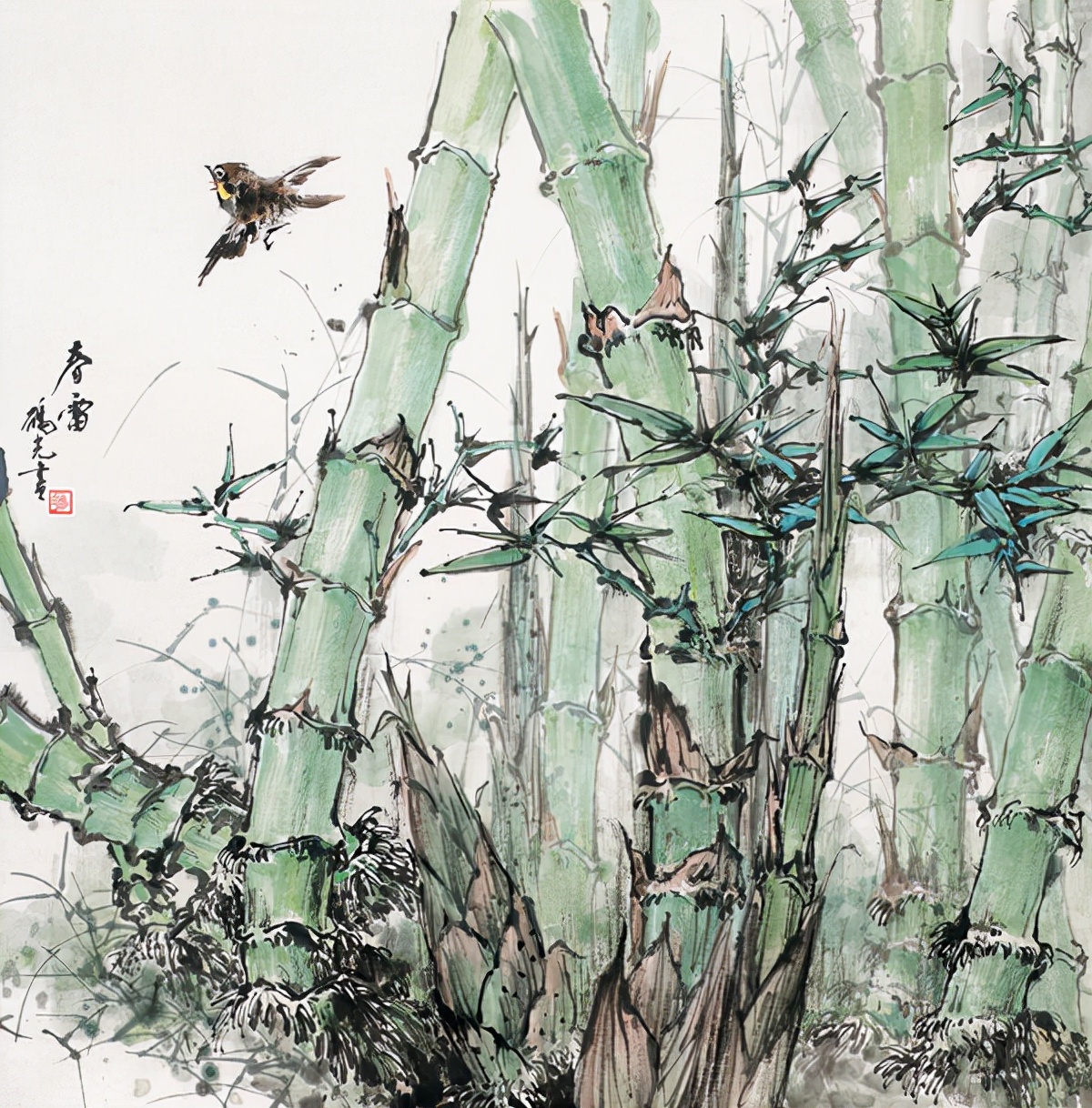 画家应鹤光作品欣赏