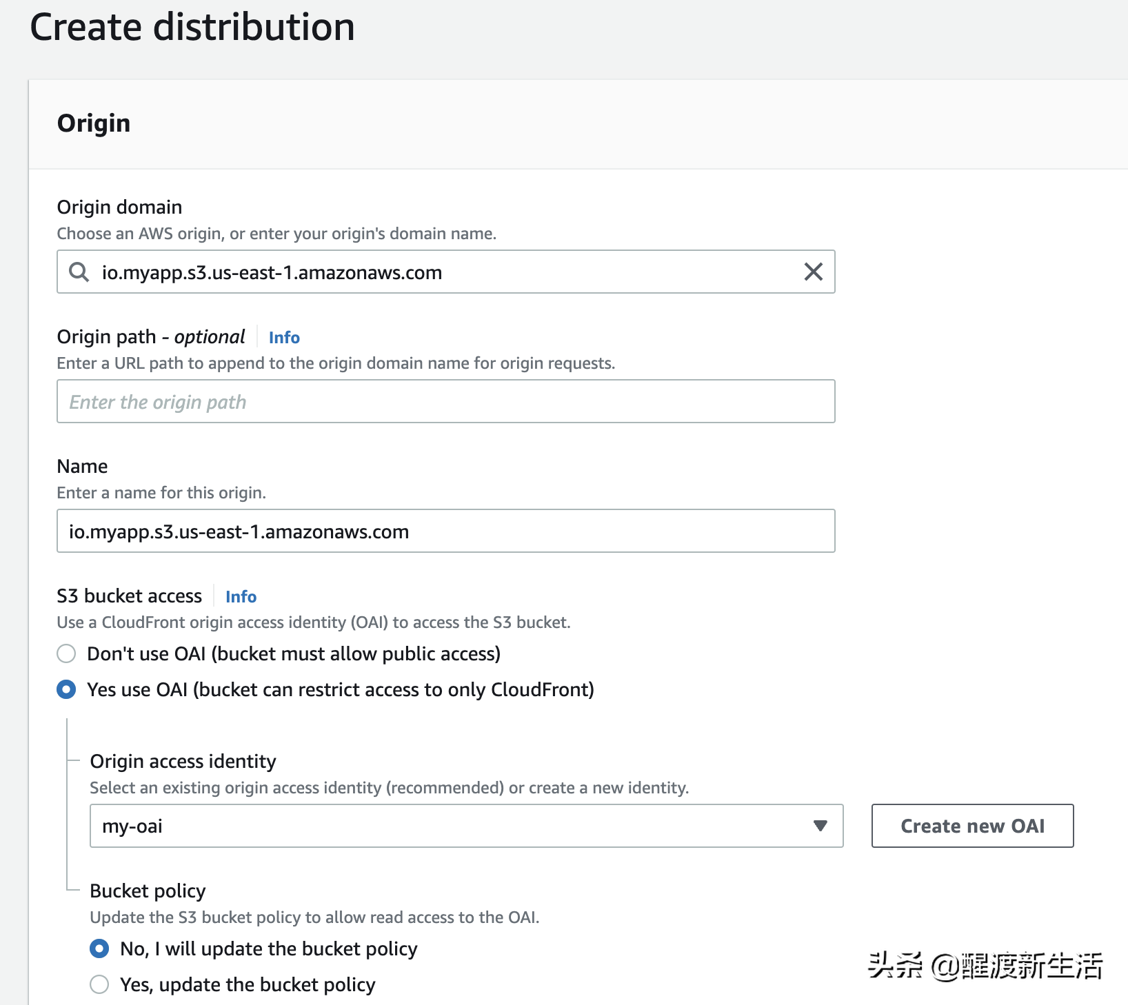 使用Amazon CloudFront | 分发静态内容 | 实操
