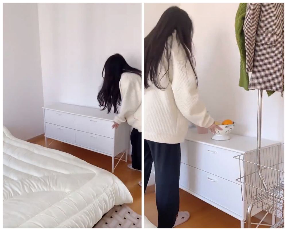 一位姑娘改造8㎡卧室：将不见阳光的阴面卧室，变成冬日温暖小窝