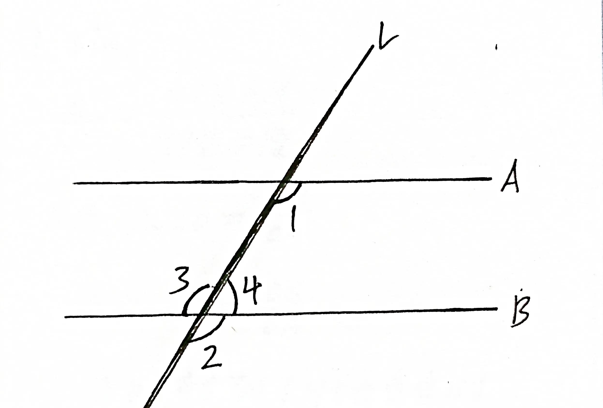 为什么同位角相等,同旁内角互补和内错角相等能得出俩直线平行?