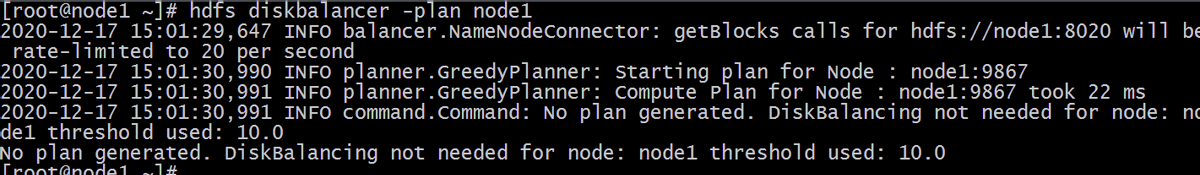 磁盤均衡器：HDFS Disk Balancer