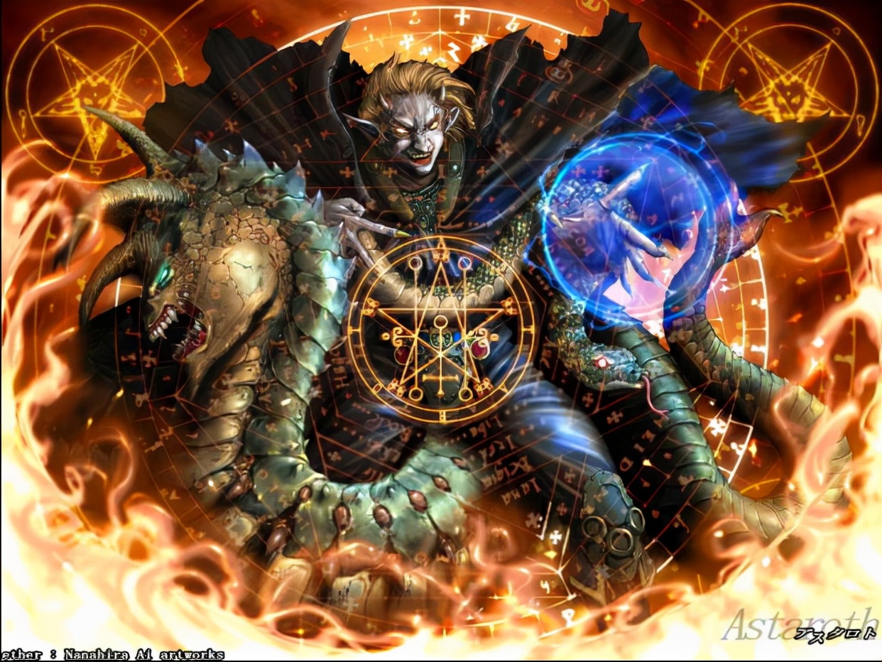 七宗罪对应七种人格,对应七种恶魔