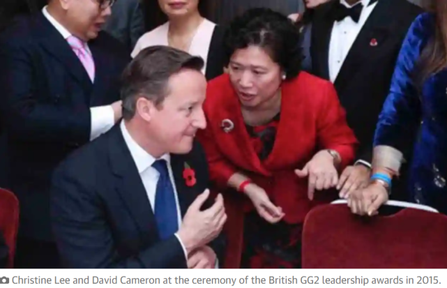 军情5处中国在英国议会上蔑视“从事政治干涉活动”，驻英国大使馆回应。