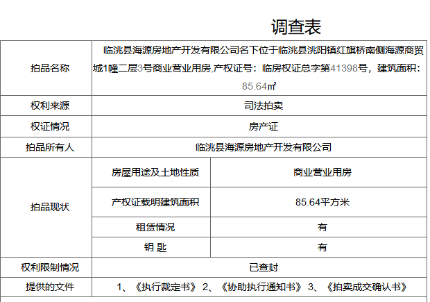 「司法拍卖」多套房产、铺面低价来袭，快来看看吧