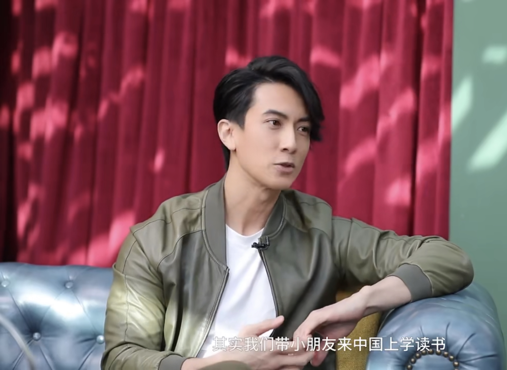 吴尊透露未来家庭规划，希望两个孩子在中国上学，方便上综艺？