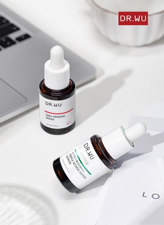 抗痘去闭口+淡化痘后红印，DR.WU达尔肤焕肤CP即刻出击