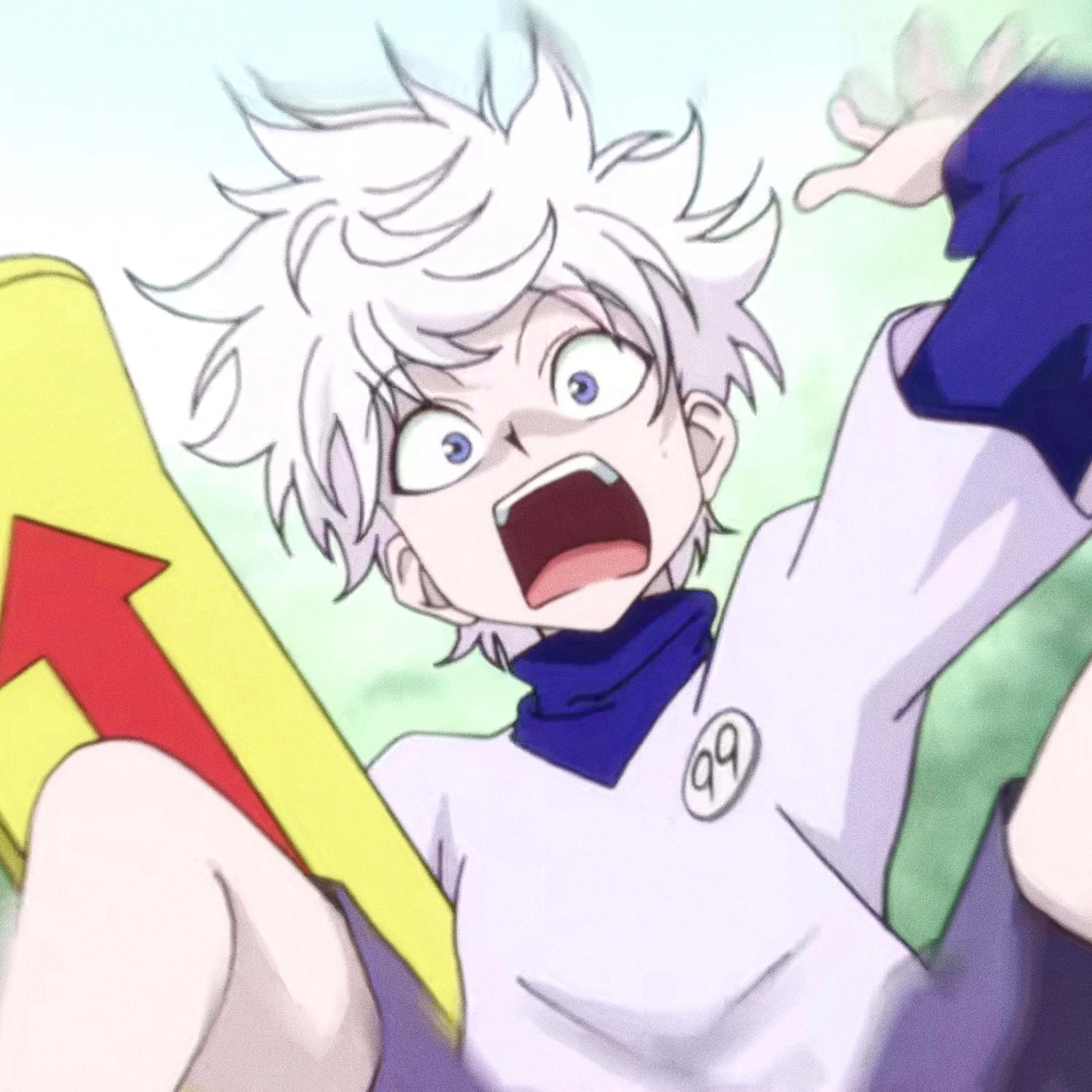 西索和伪装的伊路米玩纸牌,伊路米拔针,伊路米刨洞,西索控制不住战斗