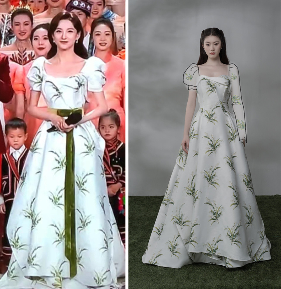 出圈就要穿高定？马凡舒战袍皆为国产，鞠婧祎爆款裙也是中国设计