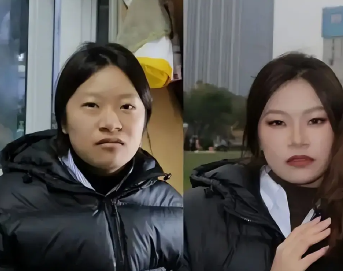 大学生“校内”VS“校外”对比照，基本是两个人，医学生差别最大