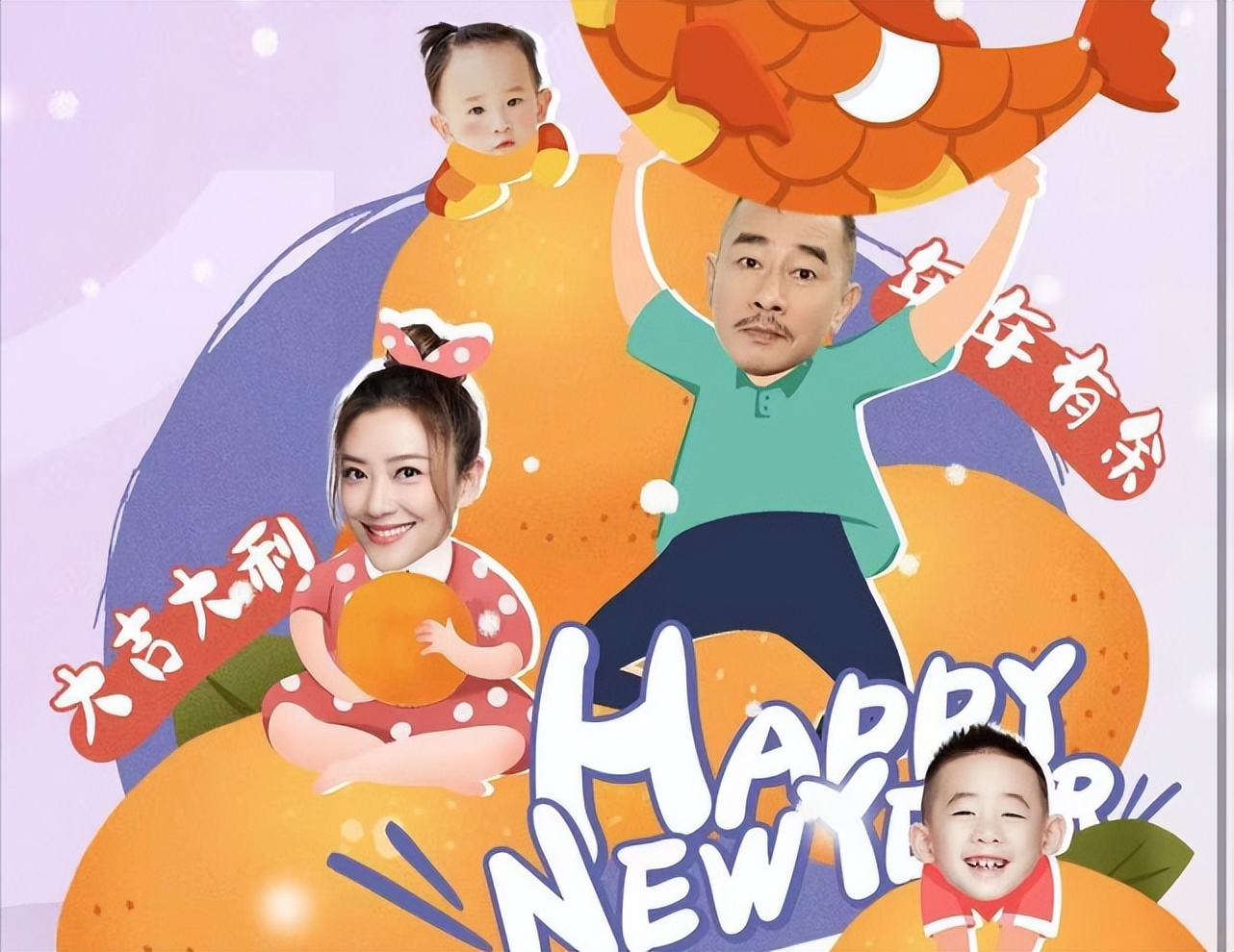 应采儿晒母子三人合照，2岁Hoho五官变化超大，清秀帅气像女孩