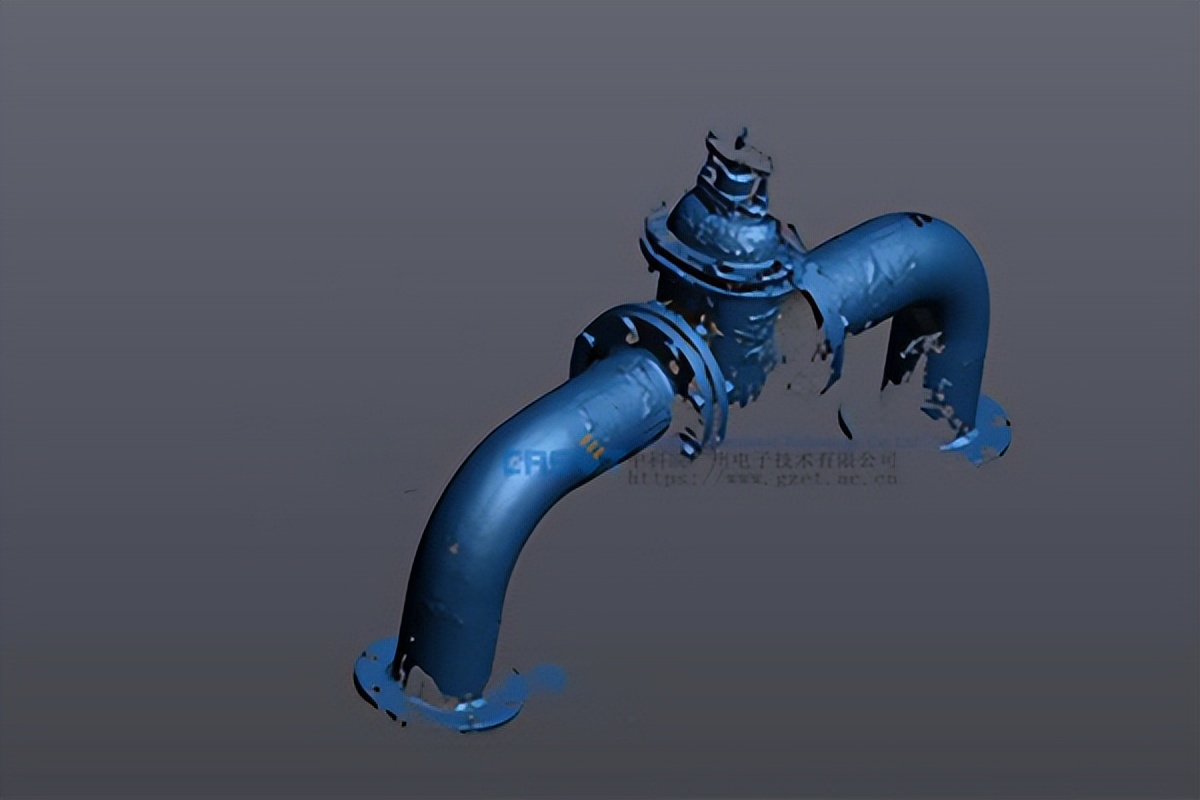 广州三维扫描仪管道抄数CAD建模