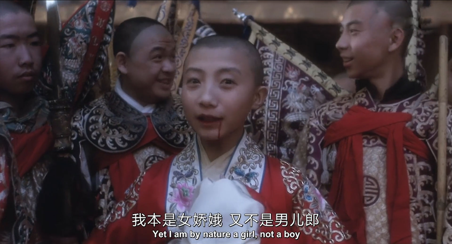 还记得《霸王别姬》的小豆子吗？一个要出家一个被张国荣改变命运