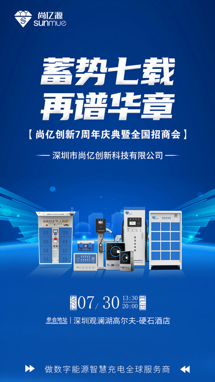 蓄势七载，再谱华章-尚亿创新7周年庆典暨全国招商会诚邀您的莅临