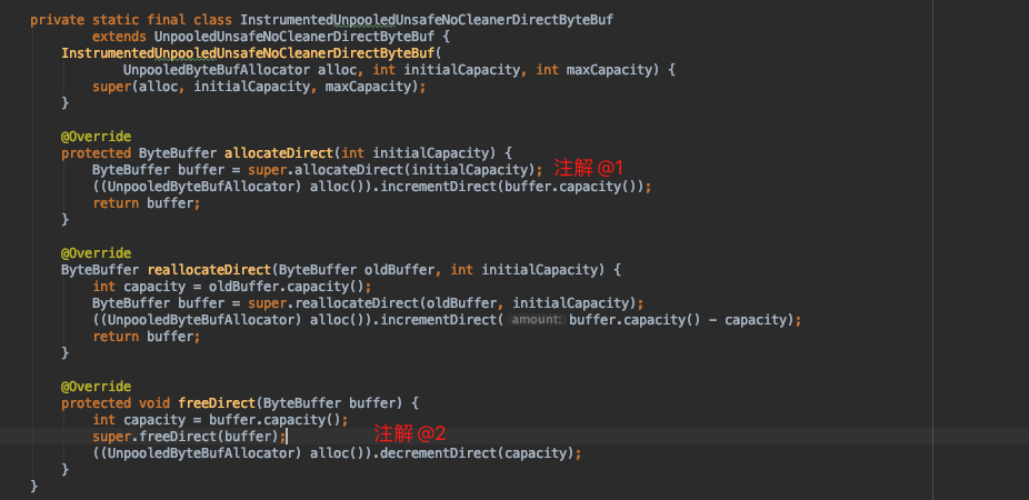 Netty非池化内存分配
