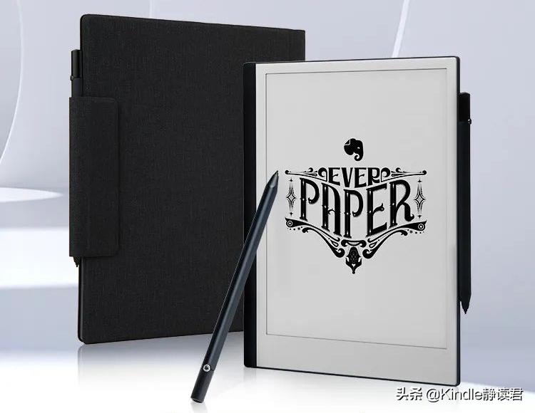 意料之外！印象笔记发布大屏电纸书EverPAPER，预装微信读书