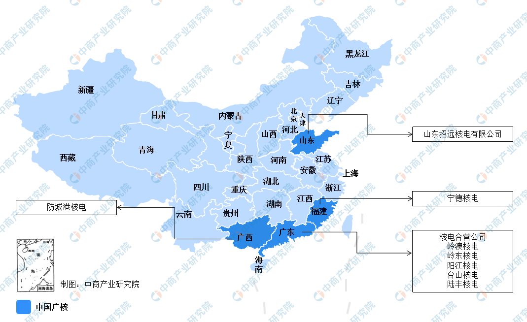 2022年中国新能源行业龙头企业中国广核市场竞争格局分析