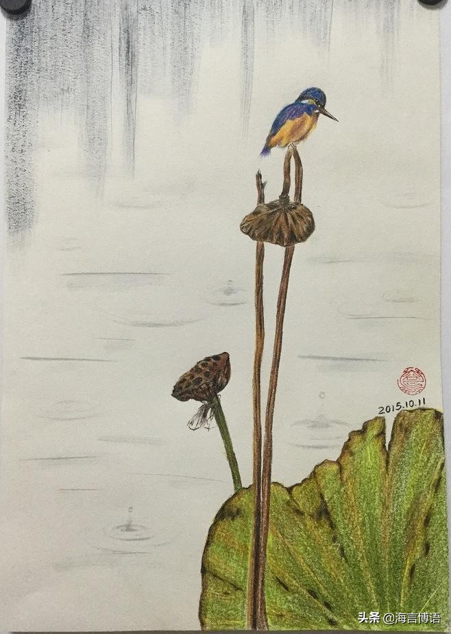 庆儿心语~离落别情晚，听荷诉衷情