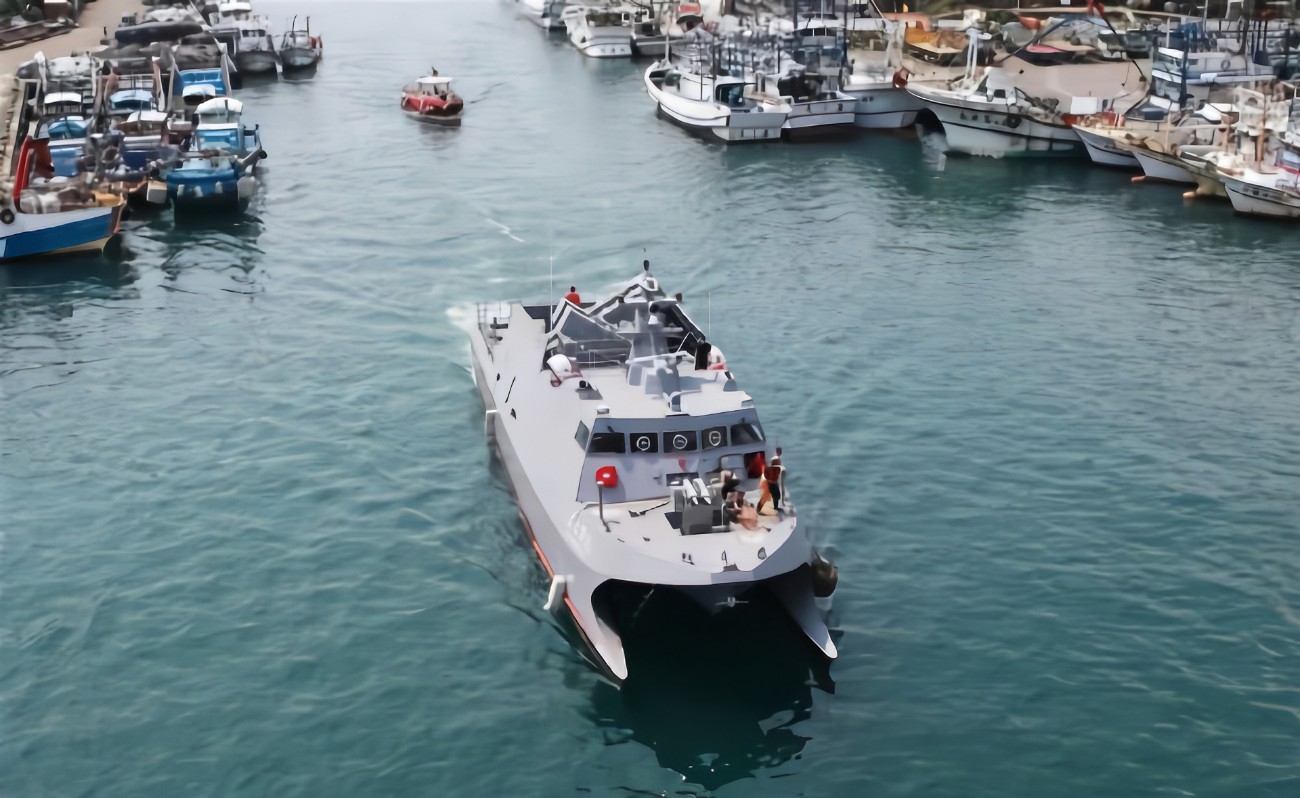 022型隐形导弹艇(022导弹艇航速50节造价过亿,已成时代的眼泪,造60艘