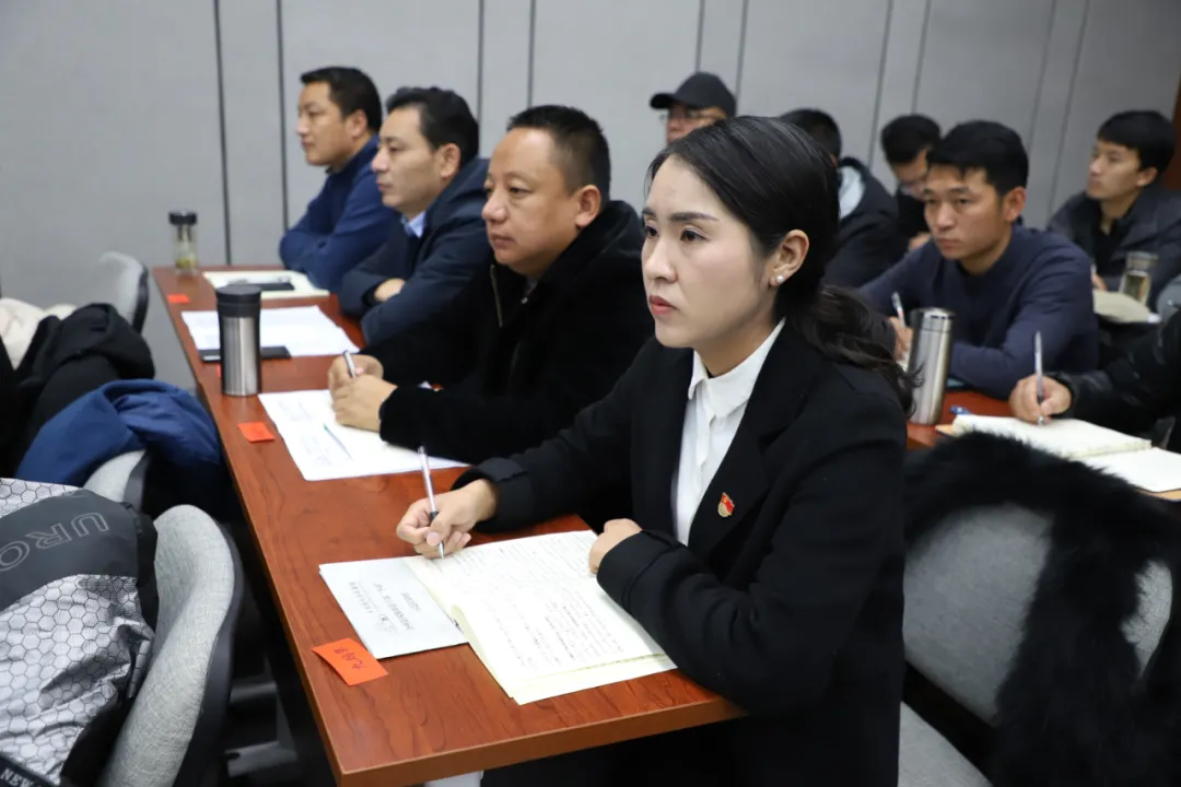 甘南州第四期乡镇干部“冬训”示范培训班召开专题学习会