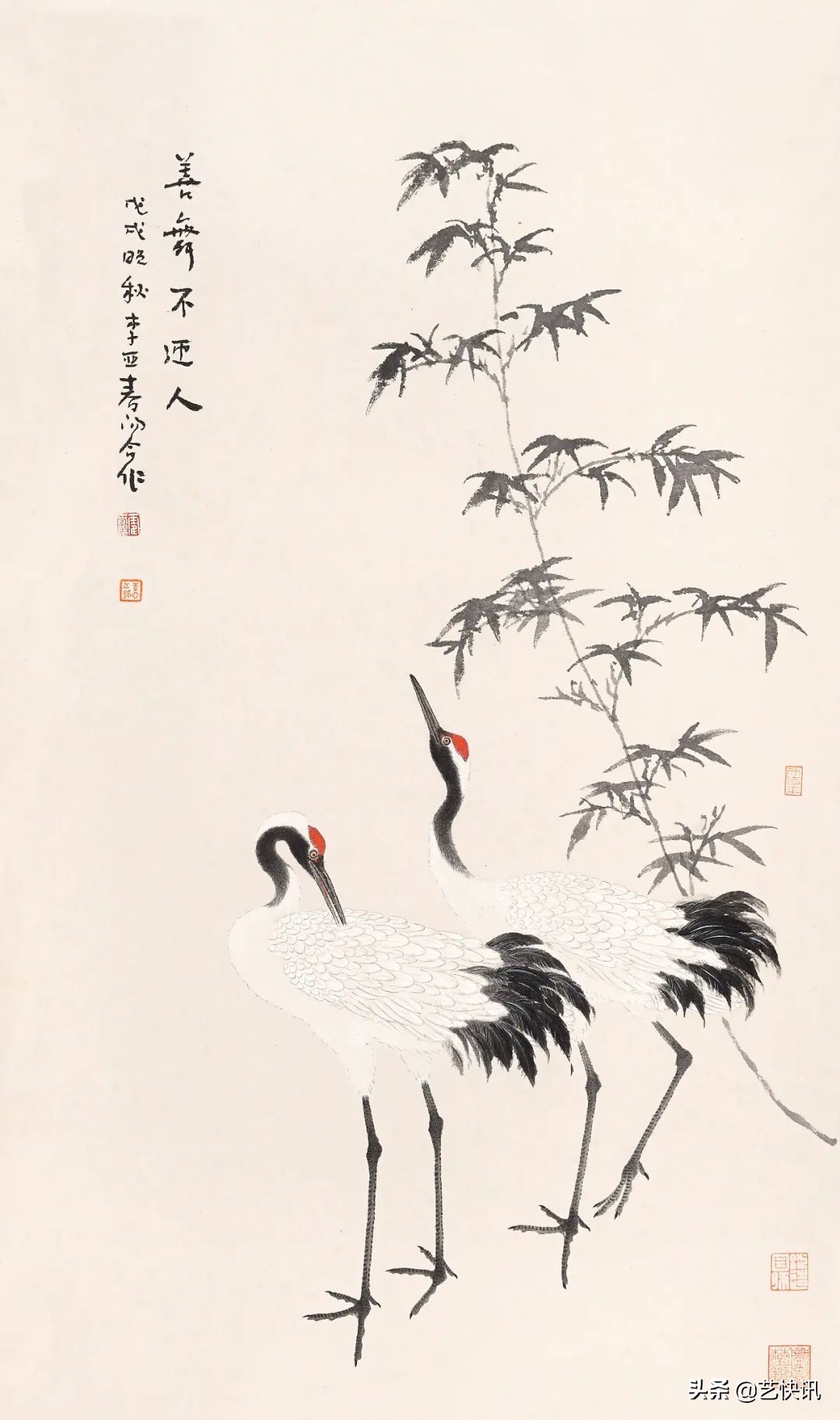 当代画鹤名家 | 李亚