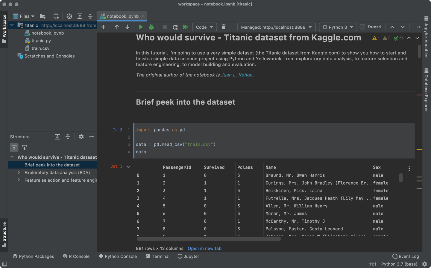 JetBrains全新數據科學IDE DataSpell正式發布