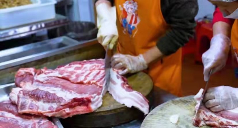 五花肉被外卖大哥玩出花样，4年开7家店，一天300斤不够卖