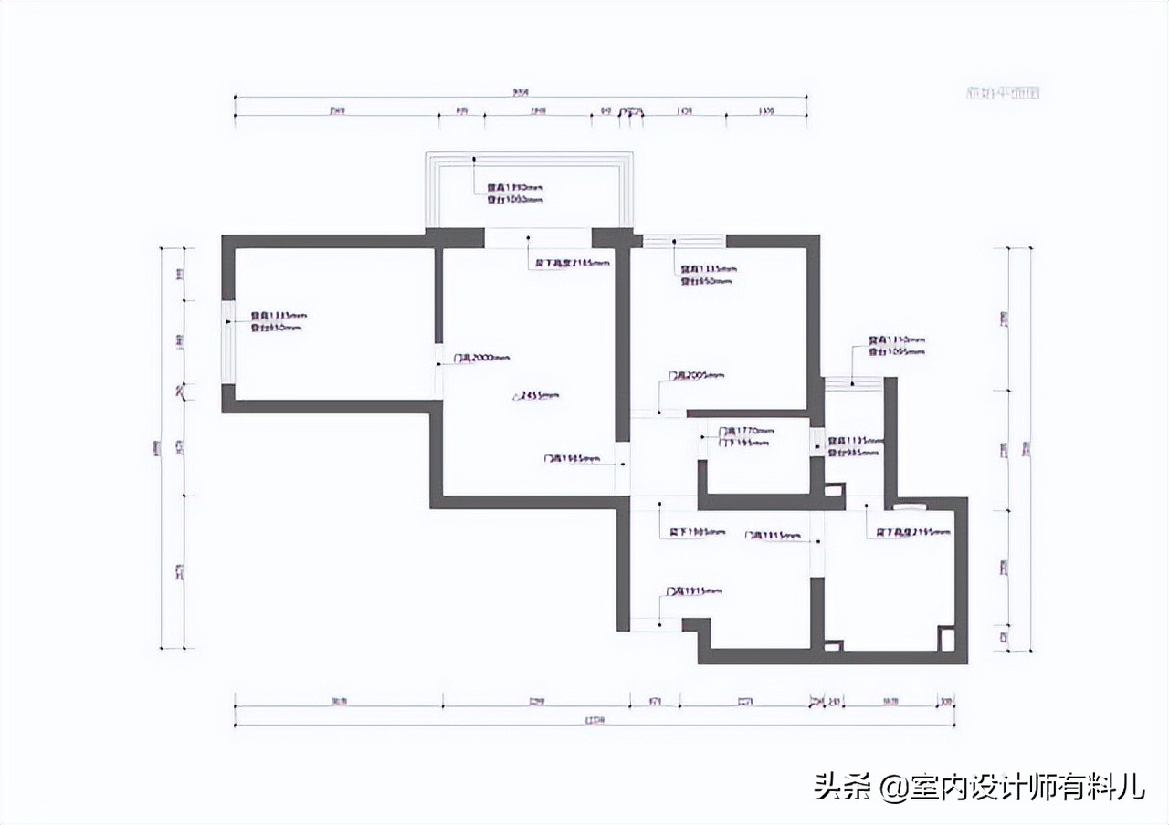 60㎡奇葩户型，装修成两房两厅，塞下9大功能区，令业主惊艳叫绝