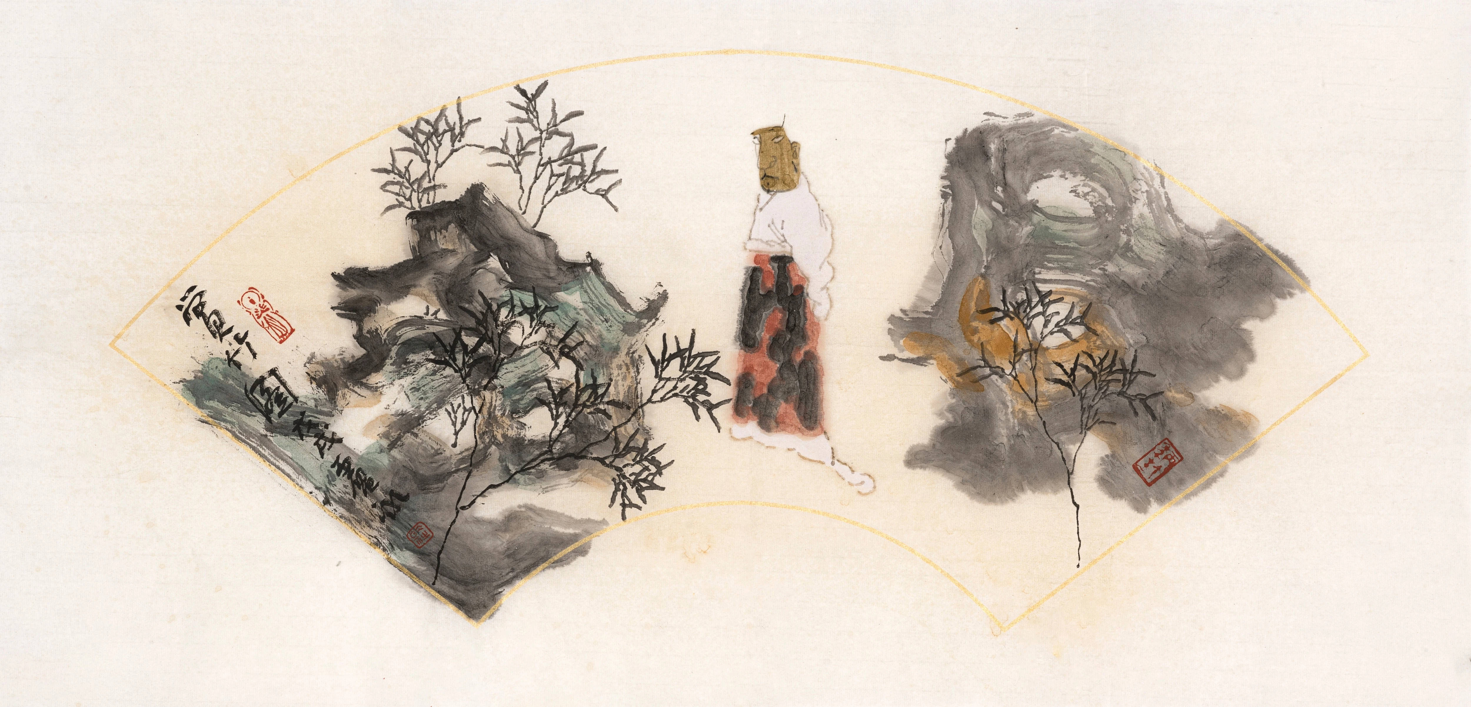 京津鲁冀中国画名家小品展暨展子虔艺术馆(天津馆)开馆仪式